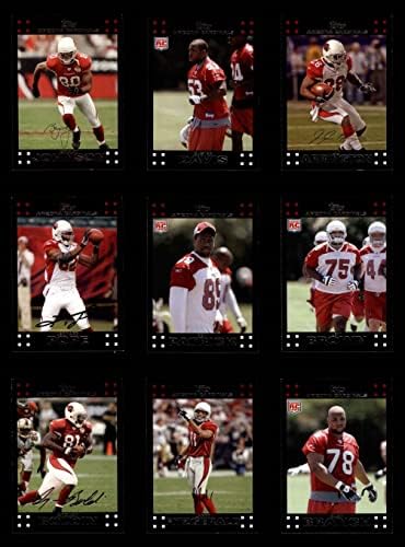 2007 Topps St. Louis Cardinals כדורגל כמעט שלם צוות קבוצה של St. Louis Cardinals-FB NM/MT Cardinals-FB