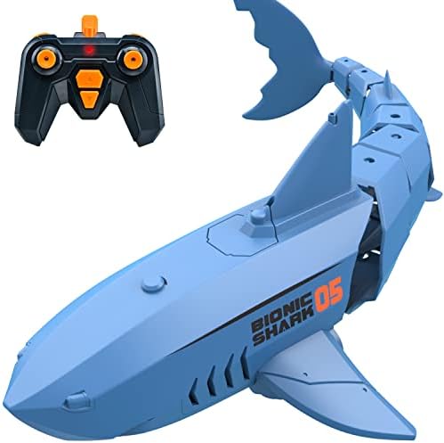 צעצועי כריש שלט רחוק ל -3 4 בנות בנות בנות בנות 6- אלפרוב A801 ​​צעצועי כריש לילדים, כריש RC מדומה