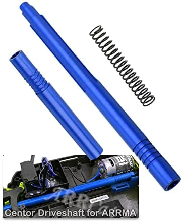 Arrcat Comp Center Slider Driversaft עבור 1/10 arrma Grantie Senton Bigrock 4x4 3S BLX ו- 550 MEGA, 1/10