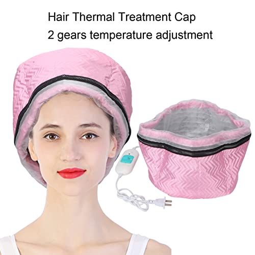 חימום כובע, שיער תרמית טיפול כובע. טמפרטורת מתכוונן עמוק מיזוג חשמלי חום כובע