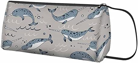 תיק קוסמטי של ניקוקי נארגל לנשים, דוד לוויתן של בעלי חיים אוקיינוס ​​איפור איפור קטן כיס איפור לנסיעות