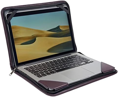 מארז שליח מחשב נייד סגול של Broonel - תואם ל- Dell XPS 13 9305 13.3 אינץ 'FHD נייד מחשב נייד
