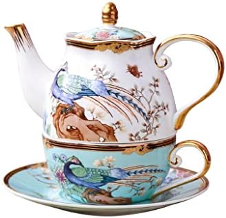 Genigw Forcelain See Set Creative Florte Tea See Tea Tea Cup Soet Set Soen Porcelain Porcelain Proferain