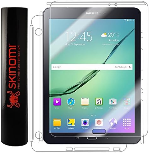 Samsung Galaxy Tab S2 9.7 מגן מסך + גוף מלא, Skinomi® TechSkin כיסוי מלא עור + מגן מסך לסמסונג