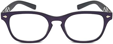 משקפי קריאה 4 חבילות, משלך 4b מעצב אופנה וינטג 'קוראי עץ גרגר עץ משקפיים משקפיים קריאה לנשים גברים יוניסקס