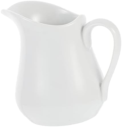כוס חלב קרמיקה טוגוולית כוס קרם קטנה עם ידית קרמים לבנים קרמיקה קרמיקה קרמי סויה קרם קפה לבן ספלי