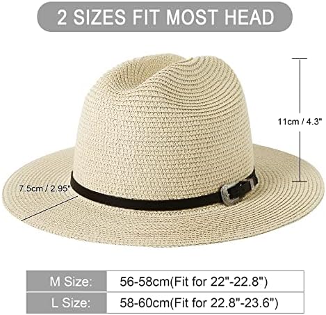 כובעי שמש ג'וי -בוי לנשים גברים רחבים שוליים כובע קש קש קיץ כובע שמש לטיולים בחוץ