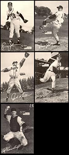 1954 Braves Spic and Span גלויות SET PACTIAL SET EX/MT