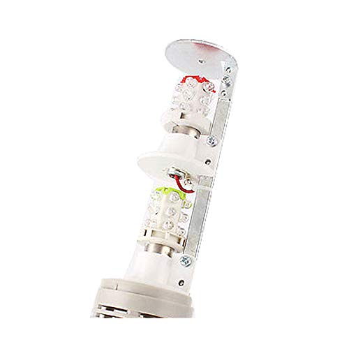 R/G אזעקת LED אזעקה תעשייתית מגדל ערימה מנורת תאורה 90dB AC/DC 24V
