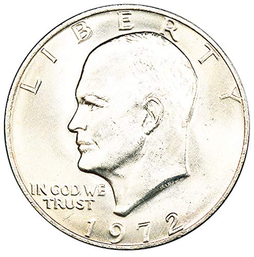 1972 P Bu Eisenhower Dollar Choice Uncirculated Us Mint
