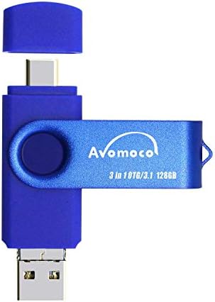 Avomoco 3.1 512GB 3 בכונן הבזק במהירות גבוהה לטלפונים אנדרואיד מסוג C/USB C, טאבלטים. כונן זיכרון של Photo