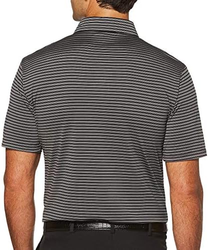 סיור ב- PGA חולצת פולו של שרוול קצר של גברים