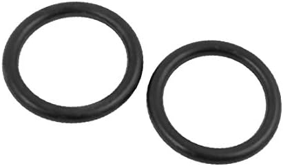 X-deree 50 pcs 29mmx3.5 ממ ניטריל בוטדיאן גומי O טבעת שמן איטום אטם שחור (50 pcs 29mmx3.5 ממ ניטריל