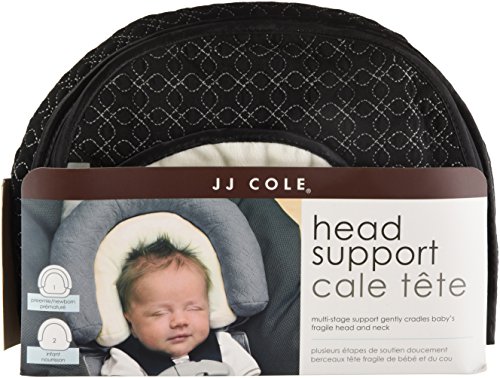JJ Cole - תמיכה בראש, תמיכה ראש וצוואר של יילוד למושב ועגלת רכב, שנועדה להסתגל עם גיל, עצם הרירה האפורה, לידה