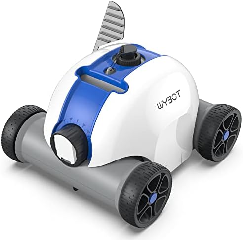 WYBOT 2023 מנקה בריכות רובוטי אלחוטי פרימיום, ואקום בריכה אוטומטי עם יניקה עוצמתית, מחוון LED, 90 דקות אחרונות,