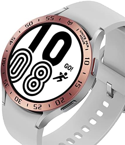 BXAKKG מתכת שעון מתכת תואם לגלקסי שעון 44 ממ הגנת שריטות סגנון מתכת סגנון A