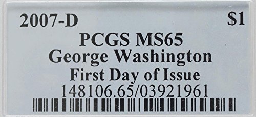 2007 נשיאות $ 1 PCGS MS65