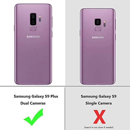 Galaxy S9 Plus CASE ברור שיפוע חמוד פגוש אטום הלם מגן טלפון סלולרי כיסוי אחורי לסמסונג גלקסי S9+ עור TPU