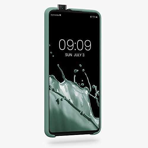 מארז Kwmobile תואם ל- Xiaomi Mi 9t / Redmi K20 Case - TPU כיסוי טלפון סיליקון עם גימור רך - ירוק יער