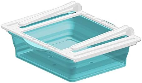 קטן זכוכית קערות עם מכסי אחסון מתקפל שקוף מקרר פלסטיק תיבת מגירת תיבת אחסון מזון אחסון מקפיא אחסון פחי עם
