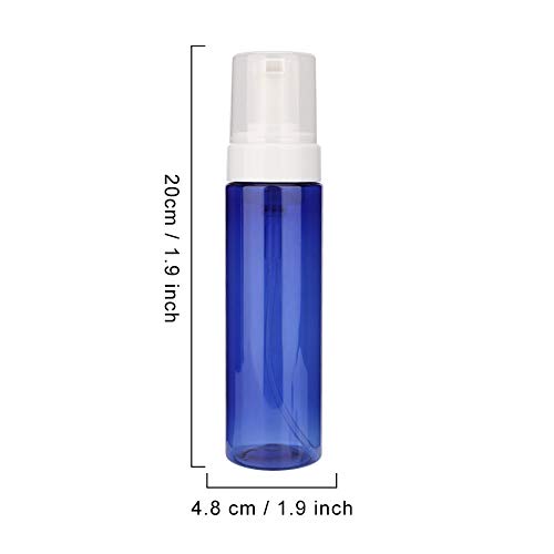 בקבוק משאבת קצף ריק 200 מל, בקבוק סבון משאבה למילוי פלסטיק בגודל נסיעות