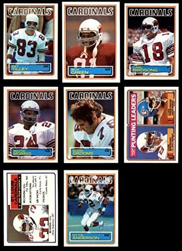 1983 Topps St. Louis Cardinals כדורגל כמעט שלם קבוצה סט של St. Louis Cardinals-FB NM/MT Cardinals-FB