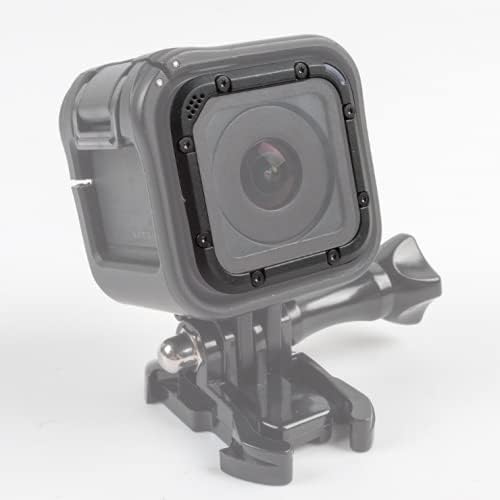 מצלמות מתכת עמידות של Dagijird ערכת החלפת כיסוי זכוכית מסגרת עדשה עבור מצלמות הפעלה של GoPro Hero4