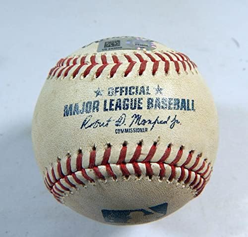 2020 משחק פיראטים של שיקגו קאבס השתמש בייסבול Adbert Alzolay K Bryan Reynolds - משחק משומש בייסבול