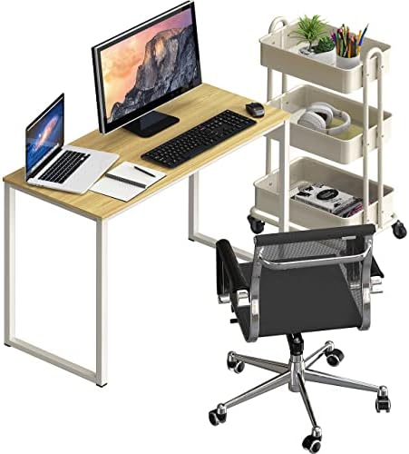 משרד ביתי 32 אינץ ' שולחן מחשב, אלון