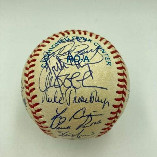 קבוצת התאומים של מינסוטה משנת 1993 חתימה על בייסבול אל עם קירבי פאקט - כדורי בייסבול עם חתימה