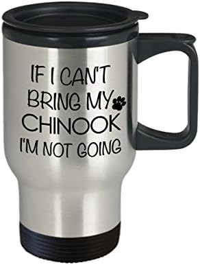 הוליווד וטווין צ'ינוק מתנות לכלב אם אני לא יכול להביא את הצ'ינוק שלי אני לא הולך ספל כוס קפה מבודדת