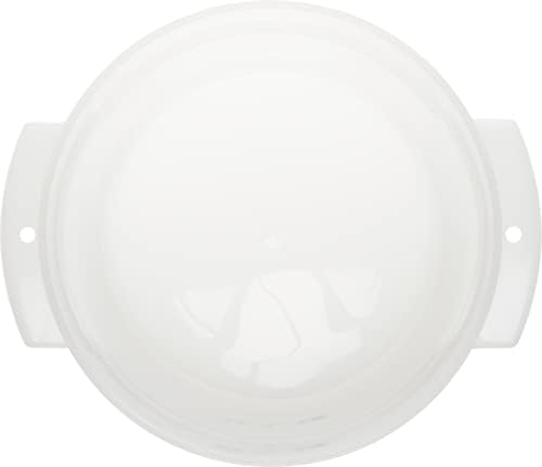 קרלייל מזון מוצרים סטורפלוס פלסטיק עגול מזון אחסון מיכל, 2 ליטר, לבן,