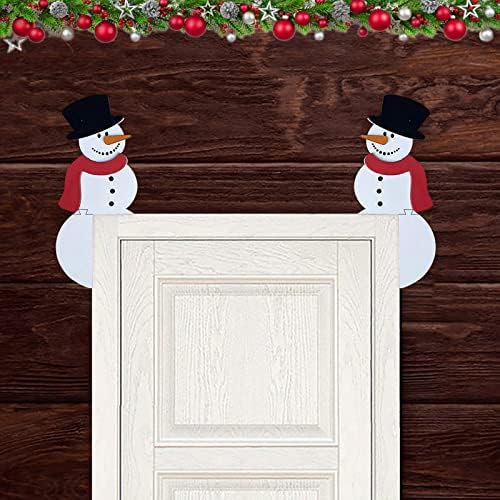 חג המולד סנטה שלג כובע דלת פינת קישוט חג המולד