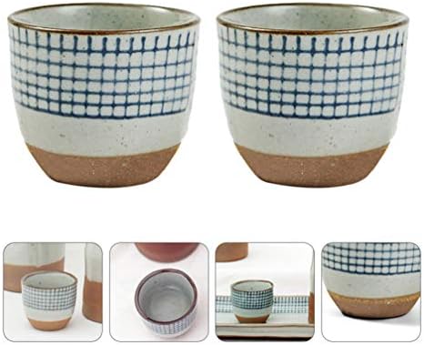 ספורט קפה כוס סט 2 יחידות יפני קרמיקה תה כוסות למען כוסות קטן כוסות סיני תה כוס זכוכית שתיית ספל לשתיית תה