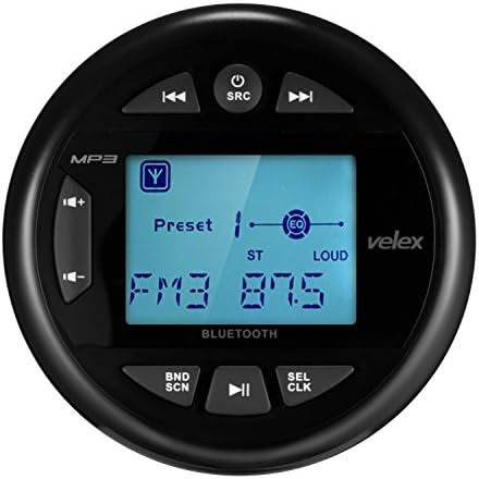 ימי Bluetooth מד רדיו רדיו מדיה דיגיטלית MP3/WMA/USB/AM/FM סטריאו ימי אגן מזג אוויר,