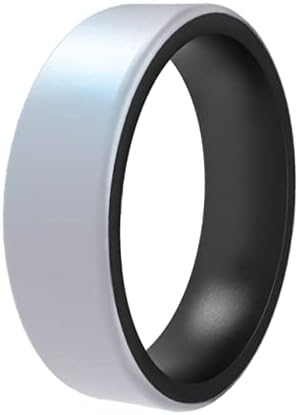 טבעת סיליקון גומי גומי של קלו, החלפת פס חתונה גומי הפיך קוסמי, טבעת סיליקון נושמת ועמידה, טבעת