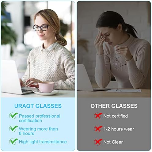 אורקט כחול אור חסימת משקפיים, קל משקל מחשב משחקי משקפיים, מעצב סגנון קוראי ברור עדשת קריאת משקפיים