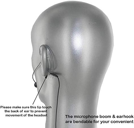 מיני אוזניות מיקרופון החלפת אוזניות מיקרופון עבור סנהייזר אלחוטי מערכת