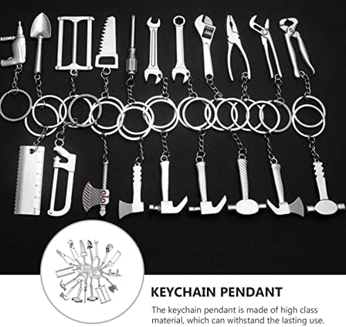 40 יחידות תיקון כלי אבות מחזיק מפתחות מתנה מפתח ברגים מחזיק מפתחות פטיש מחזיק מפתחות מחזיק מפתחות פטיש מפתח