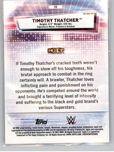 2021 Topps Chrome Refractor 98 Timothy Thatcher