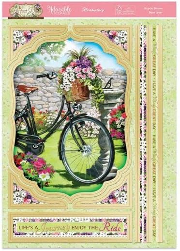 מלאכת יד האנקידורי ימים מושלמים דקו-סט גדול - אופניים פורחים בצורה מושלמת 905