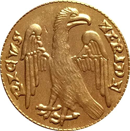 1231 איטלקי מטבע טהור נחושת זהב-מצופה עתיק מטבע קרפט אוסףמטבע אוסף הנצחה מטבע