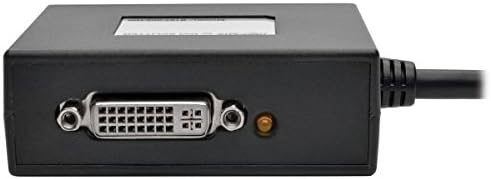 Tripp Lite B157-002-DVI 2-Port DisplayPort ל- DVI Splitter 1080p 1920X1080 60Hz, שחור