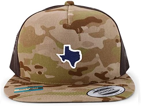 טרנדי הלבשה חנות טקסס מדינת תיקון 5 פנל שטוח בייסבול כובע