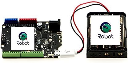 מחזיק סוללות MicroUSB של Cqrobot, יכול להחזיק 3 סוללות AA. תואם לבקרי Arduino עם ממשק מיקרו USB.
