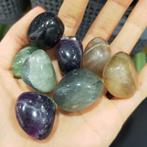 גבישים טבעיים ואבנים של Xuquli או אבנים צבעוניות צבעוניות טבעיות חצץ גביש אבני גביש ומינרלים אבני