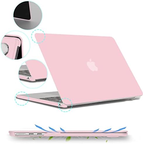 B BELK תואם ל- MacBook Air 13.6 אינץ 'מארז 2022 2023, MacBook Air M2 Case A2681 עם תצוגת רשתית ומזהה מגע, מארז