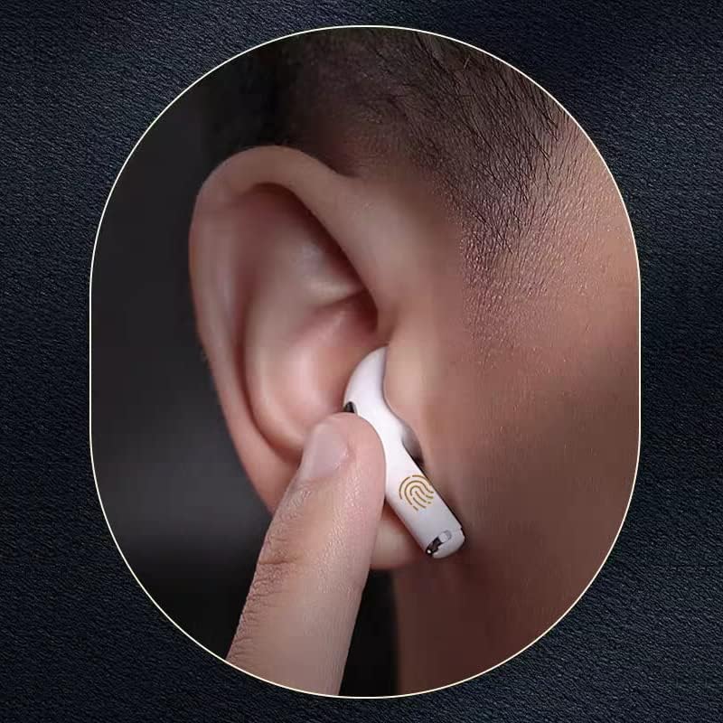 Muauau True Earluds אוזניות Bluetooth 5.3 אוזניות, אוזניות סטריאו באוזן, זמן השמעה של 40 שעות עם מארז טעינה,