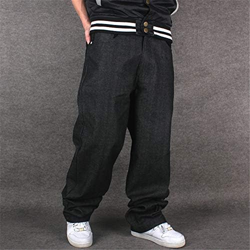 QBO Gen's Vintage Graffiti Hip Hop Style Jeans ג'ינס