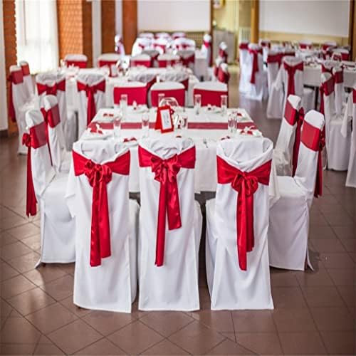 50 חבילה סאטן כיסא חגורת סרט עניבת פרפר חתונה משתה מסיבת שונים קישוטים חגיגיים